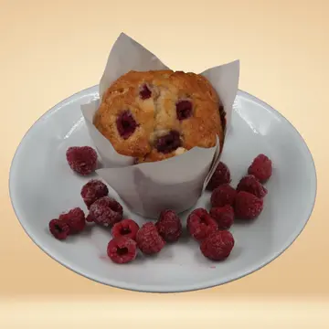 Frambuazlı Muffin